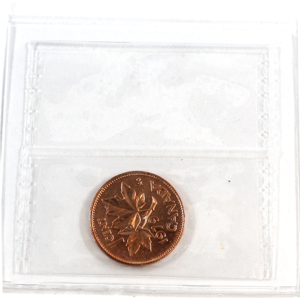 1979 Canada 1-cent ICCS Certified MS-65 Red