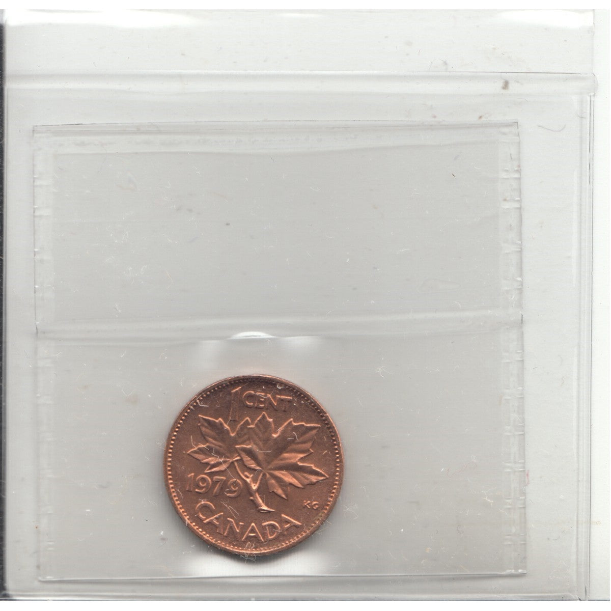 1979 Canada 1-cent ICCS Certified MS-66 Red