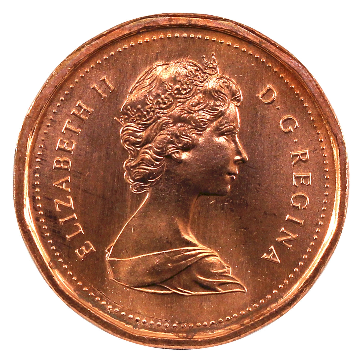 1983 Canada 1-cent Brilliant Uncirculated (MS63)