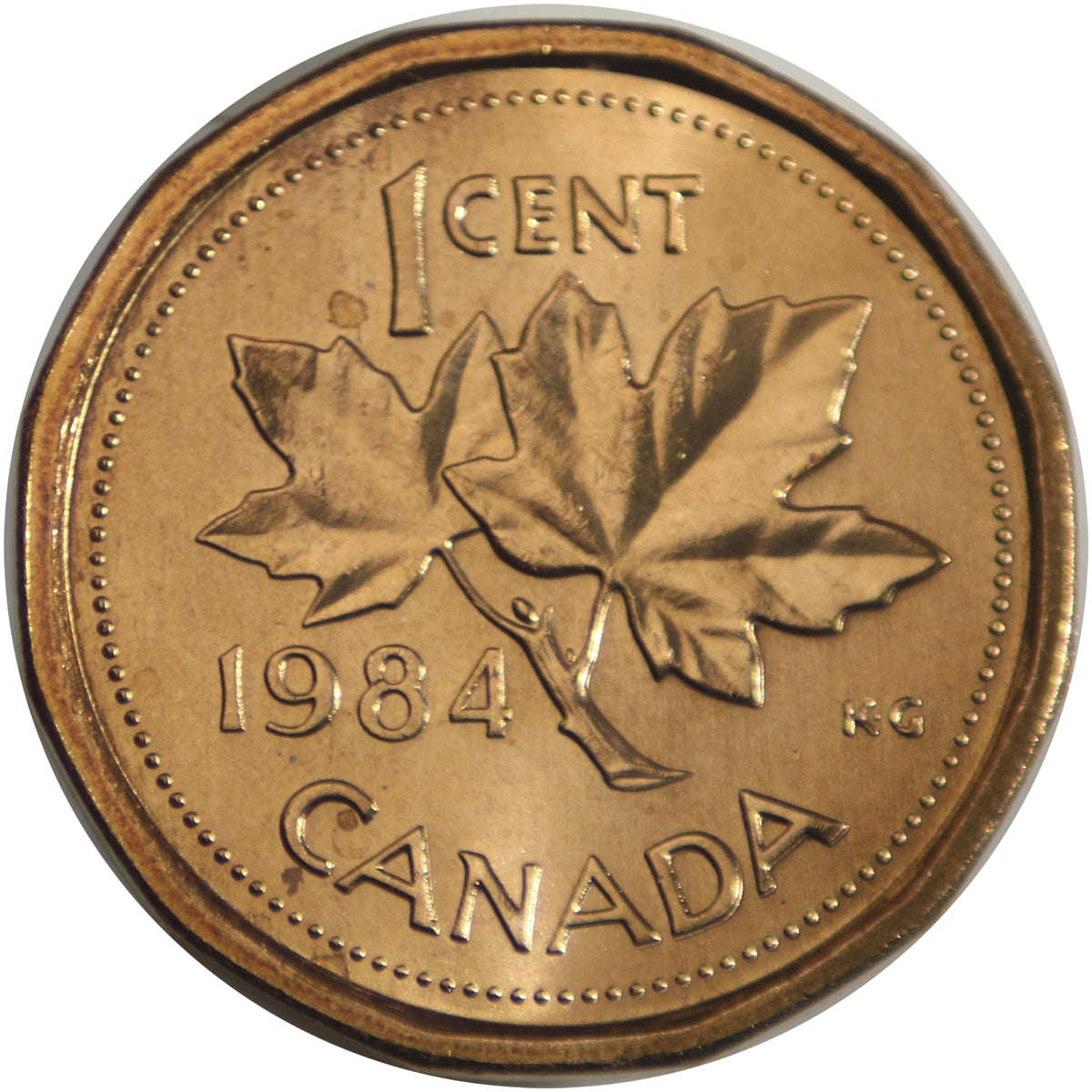 1984 Canada 1-cent Brilliant Uncirculated (MS-63)