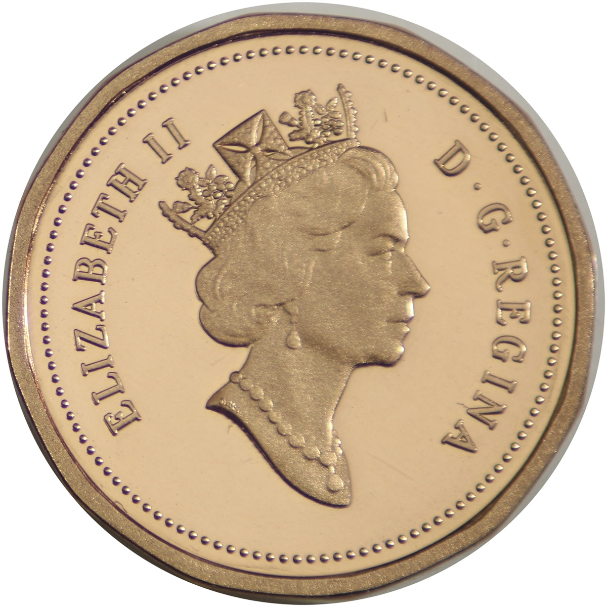 1990 Canada 1-cent Proof
