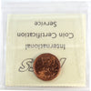 1992 Canada 1-cent ICCS Certified MS66 Red