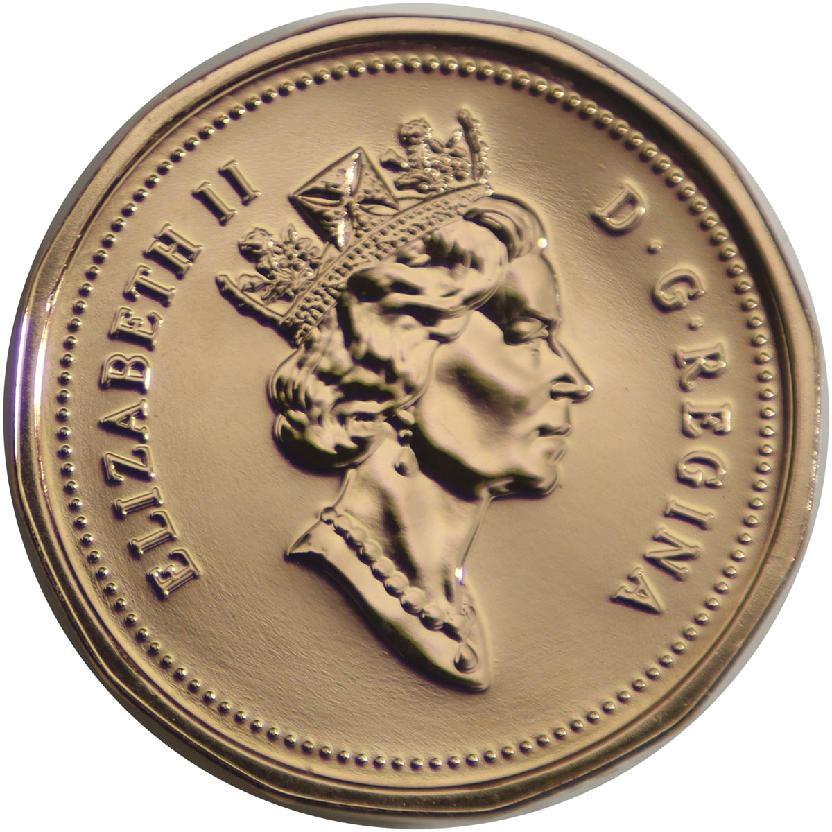 1992 Canada 1-cent Proof Like
