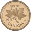 1997 Canada 1-cent Proof