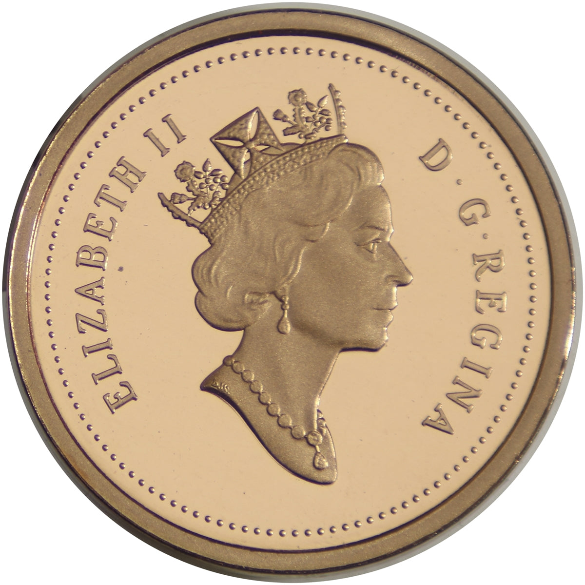 1997 Canada 1-cent Proof