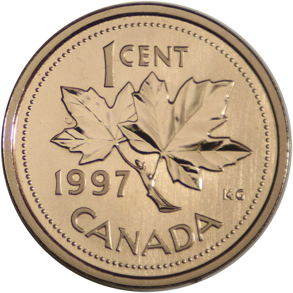1997 Canada 1-cent Specimen