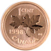 1998 Canada 1-cent Specimen