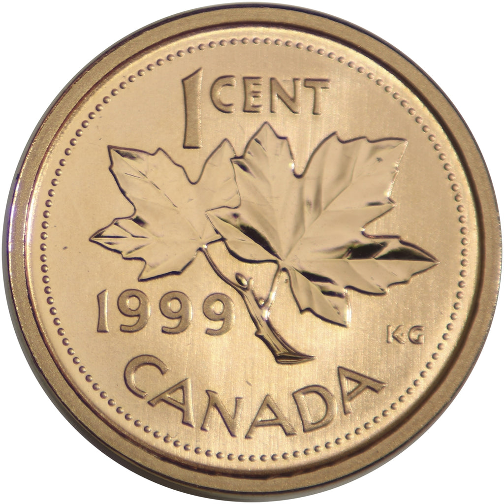 1999 Canada 1-cent Specimen