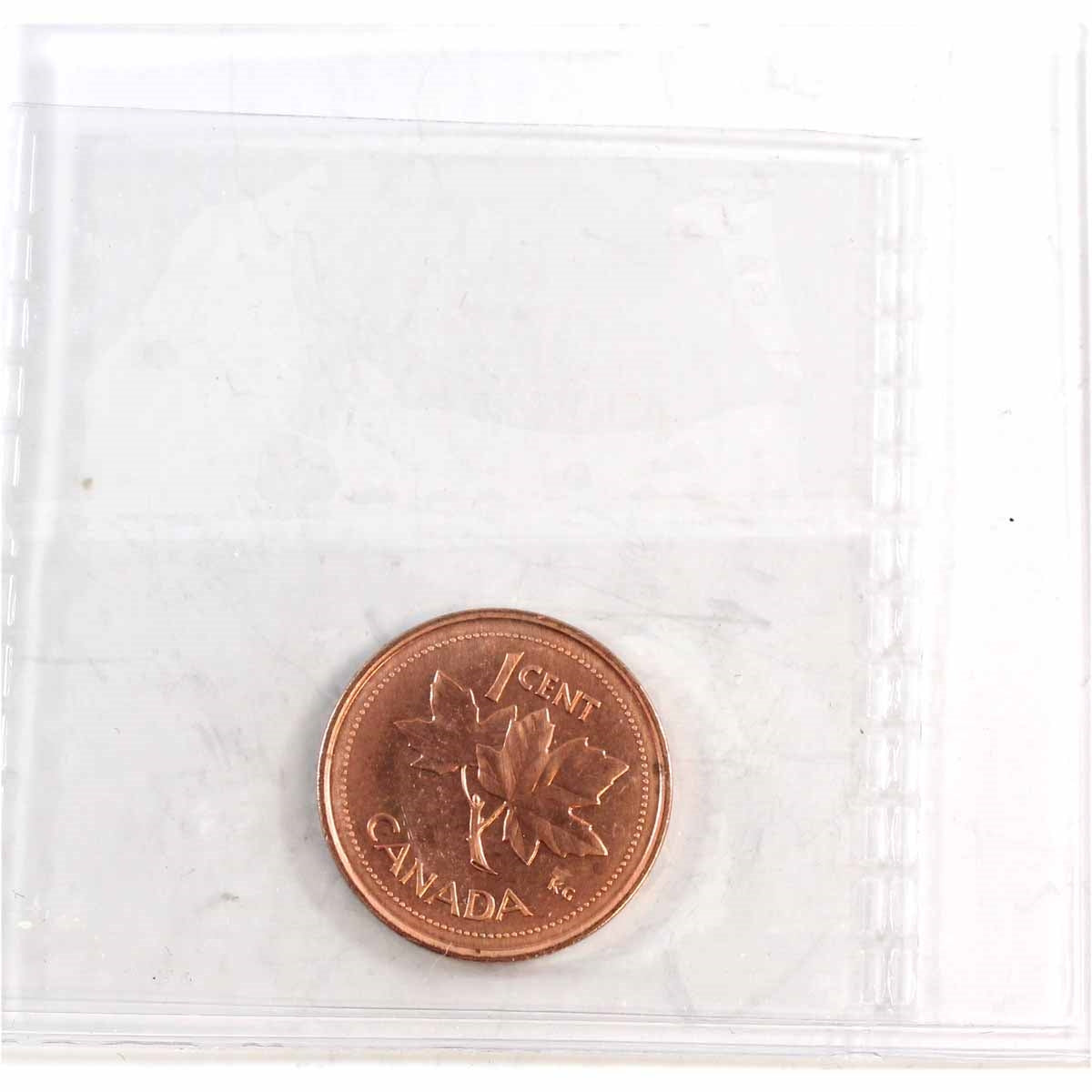 2002 Canada 1-cent ICCS Certified MS67 Red