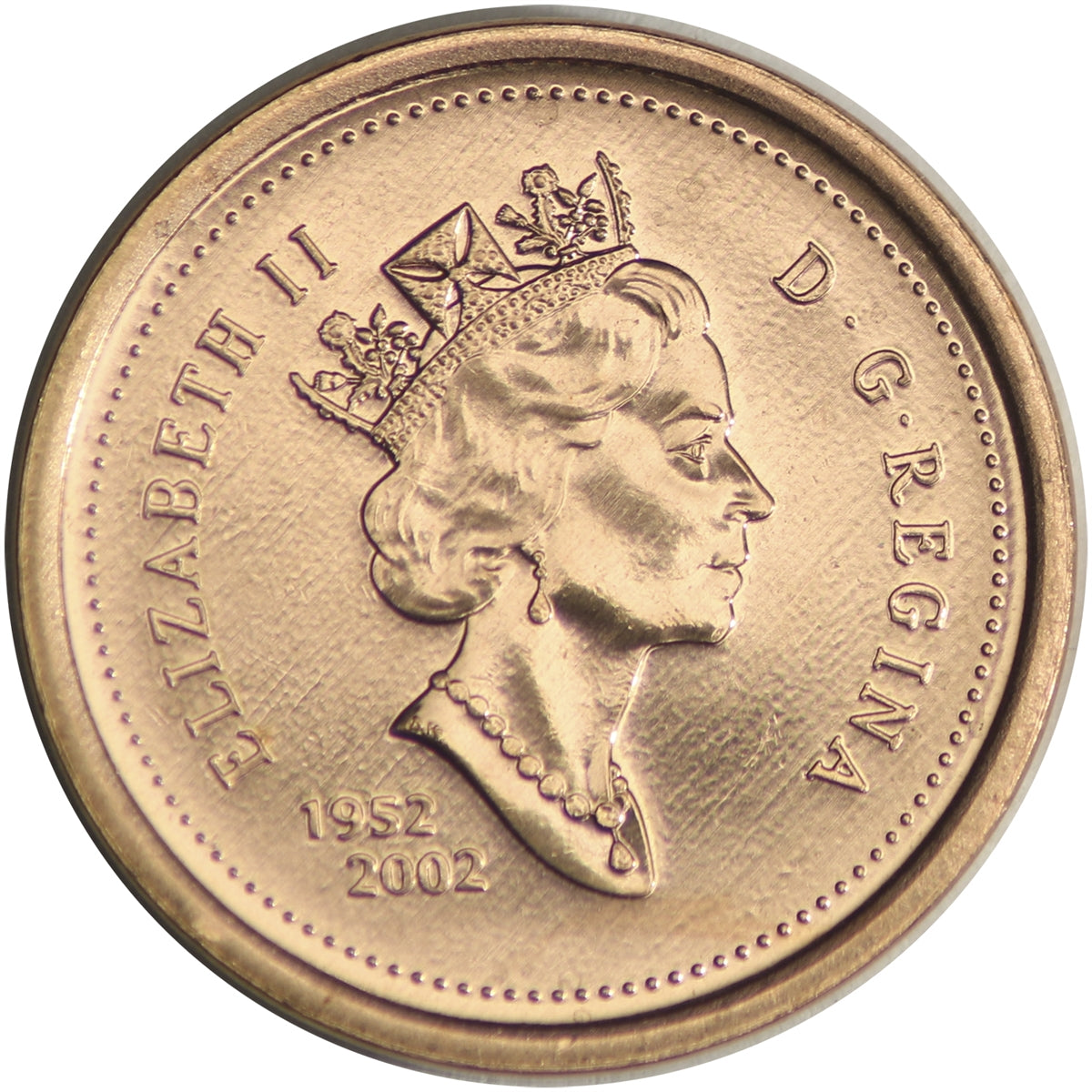 2002 Canada 1-cent Brilliant Uncirculated (MS63)