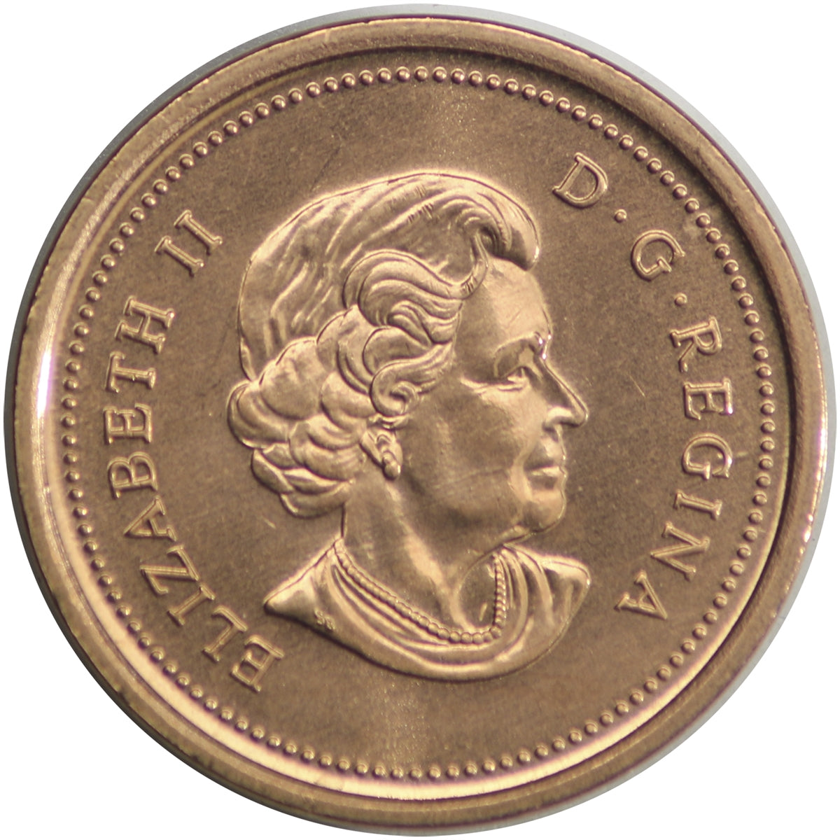 2003 New Effigy Canada 1-cent Brilliant Uncirculated (MS63)