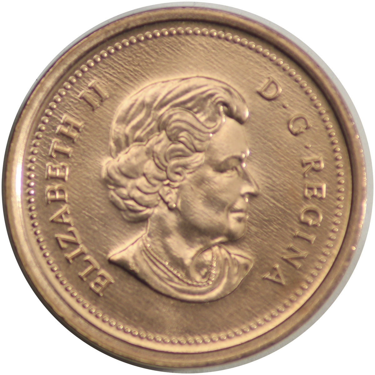 2006 Logo Non Magnetic Canada 1-cent Brilliant Uncirculated (MS63)