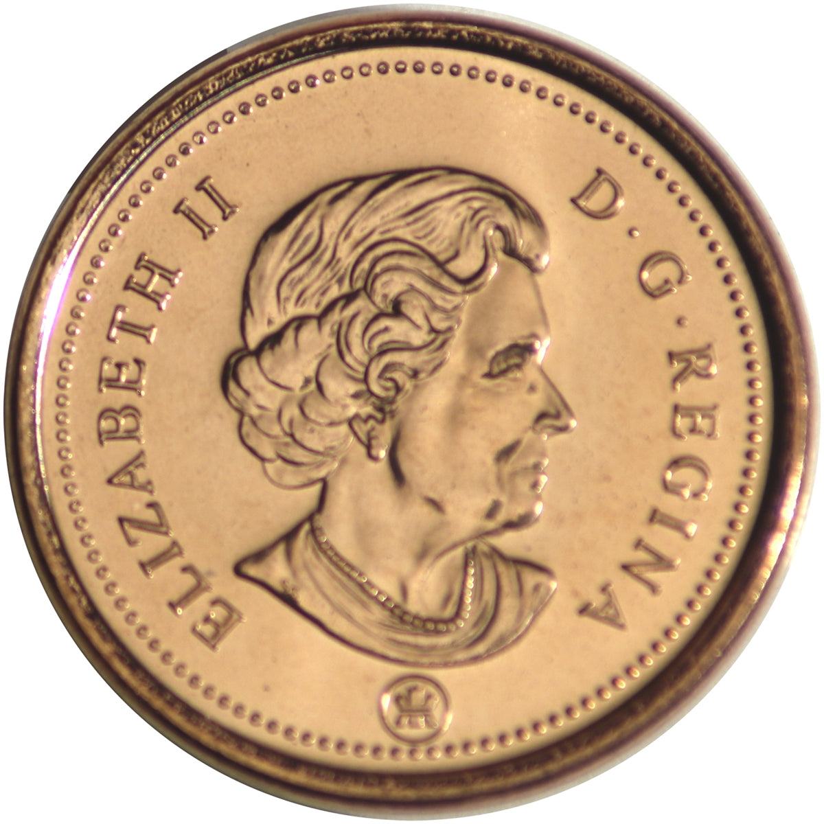 2007 Magnetic Canada 1-cent Brilliant Uncirculated (MS63)