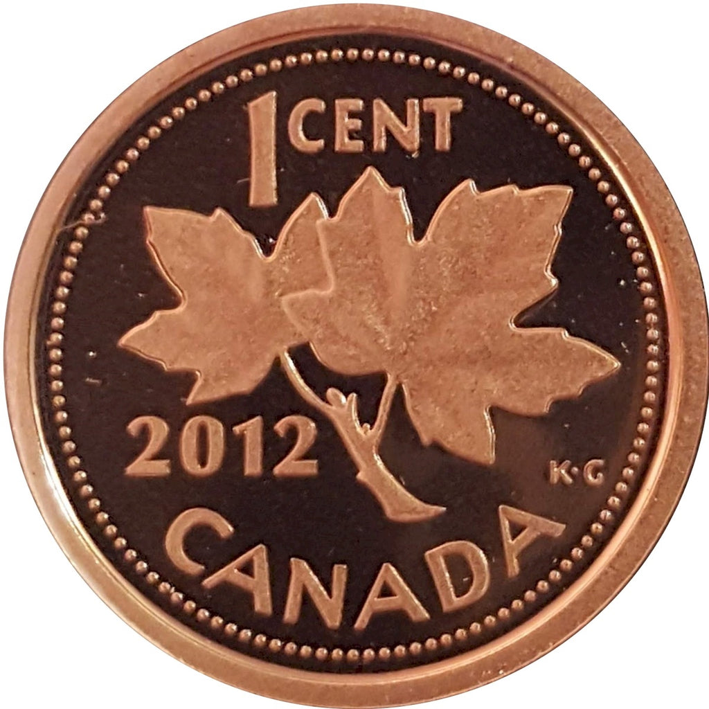 2012 Canada 1-cent Proof