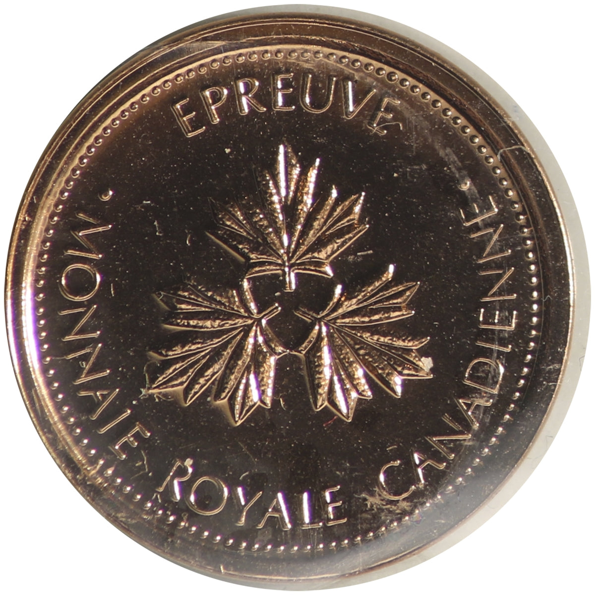 (2004) Canada 1-cent Test Token TT-1.13 ICCS Certified MS66 Red