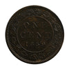 1859 Wide 9/8 Canada 1-cent AU-UNC (AU55) $