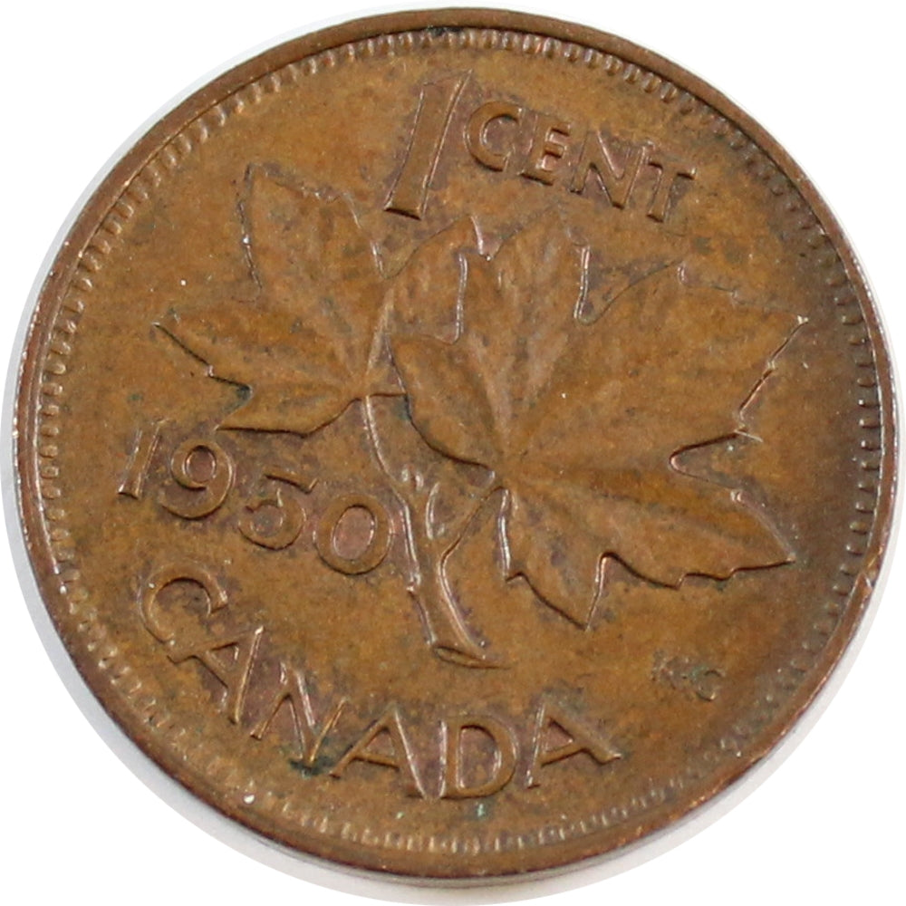 1950 Canada 1-cent Extra Fine (EF40)