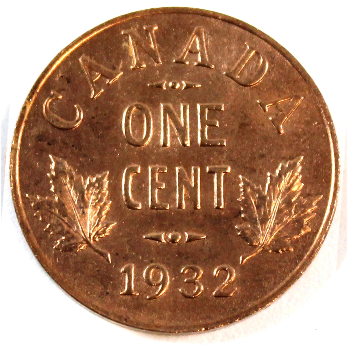 1932 Canada 1-cent Choice Brilliant Uncirculated (MS64) $
