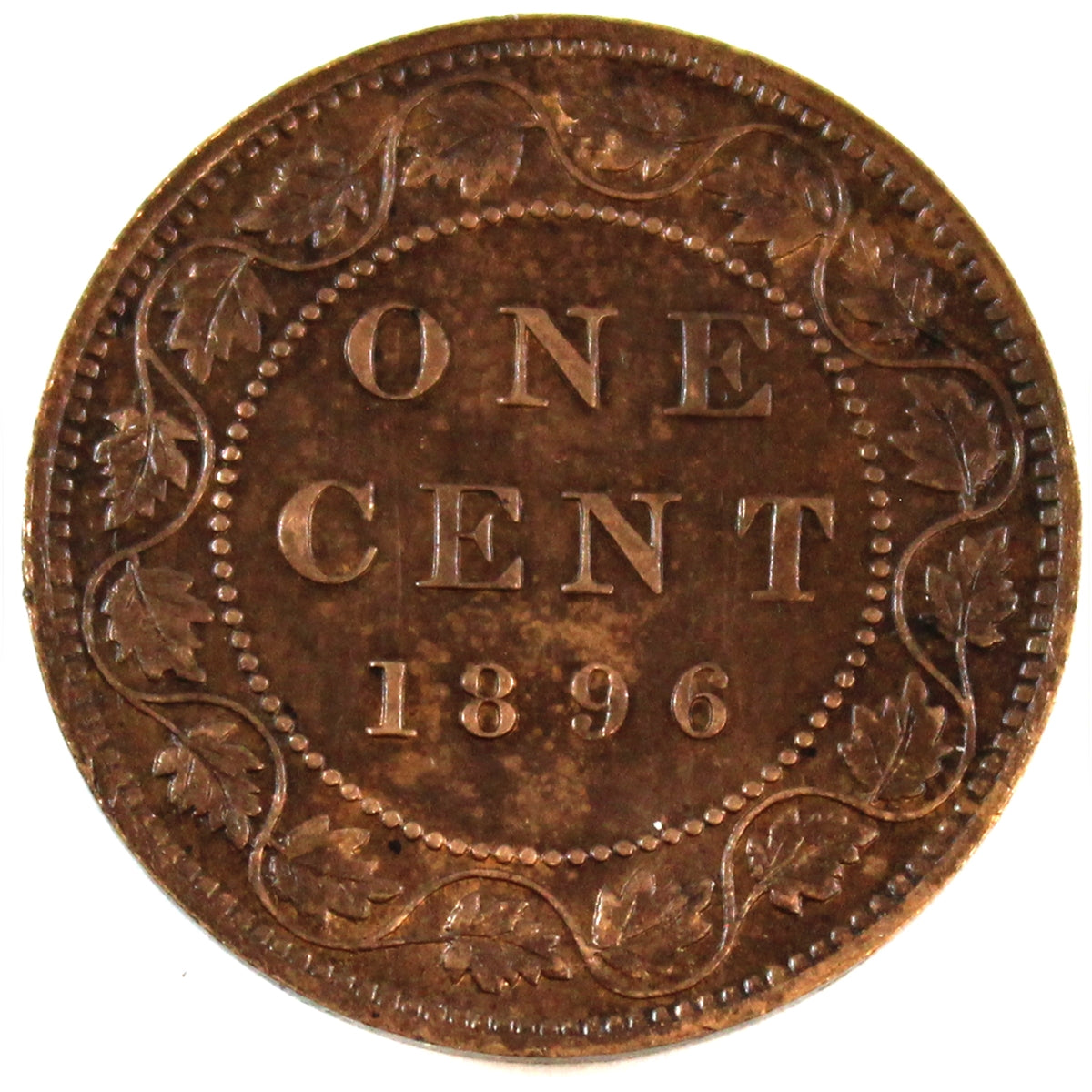 1896 Canada 1-cent R & B UNC+ (MS62) $