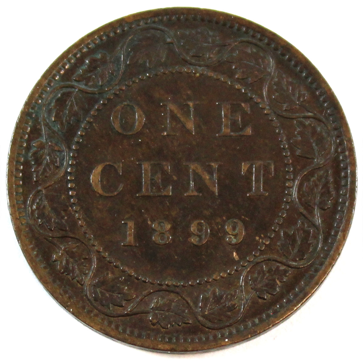 1899 Canada 1-cent AU-UNC (AU55)