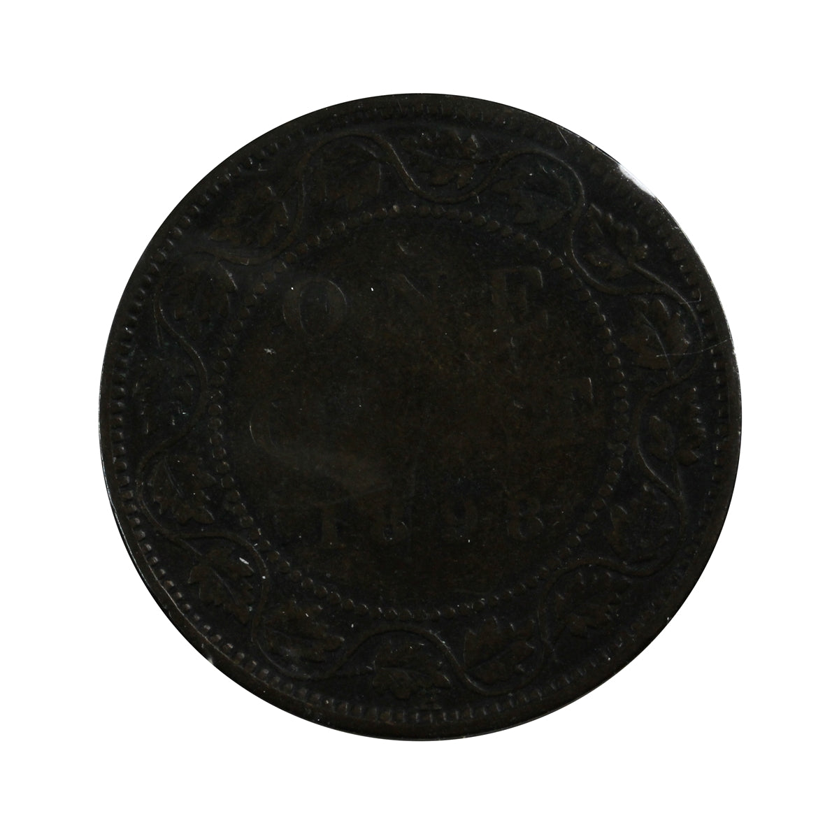 1898H Canada 1-cent G-VG (G-6)