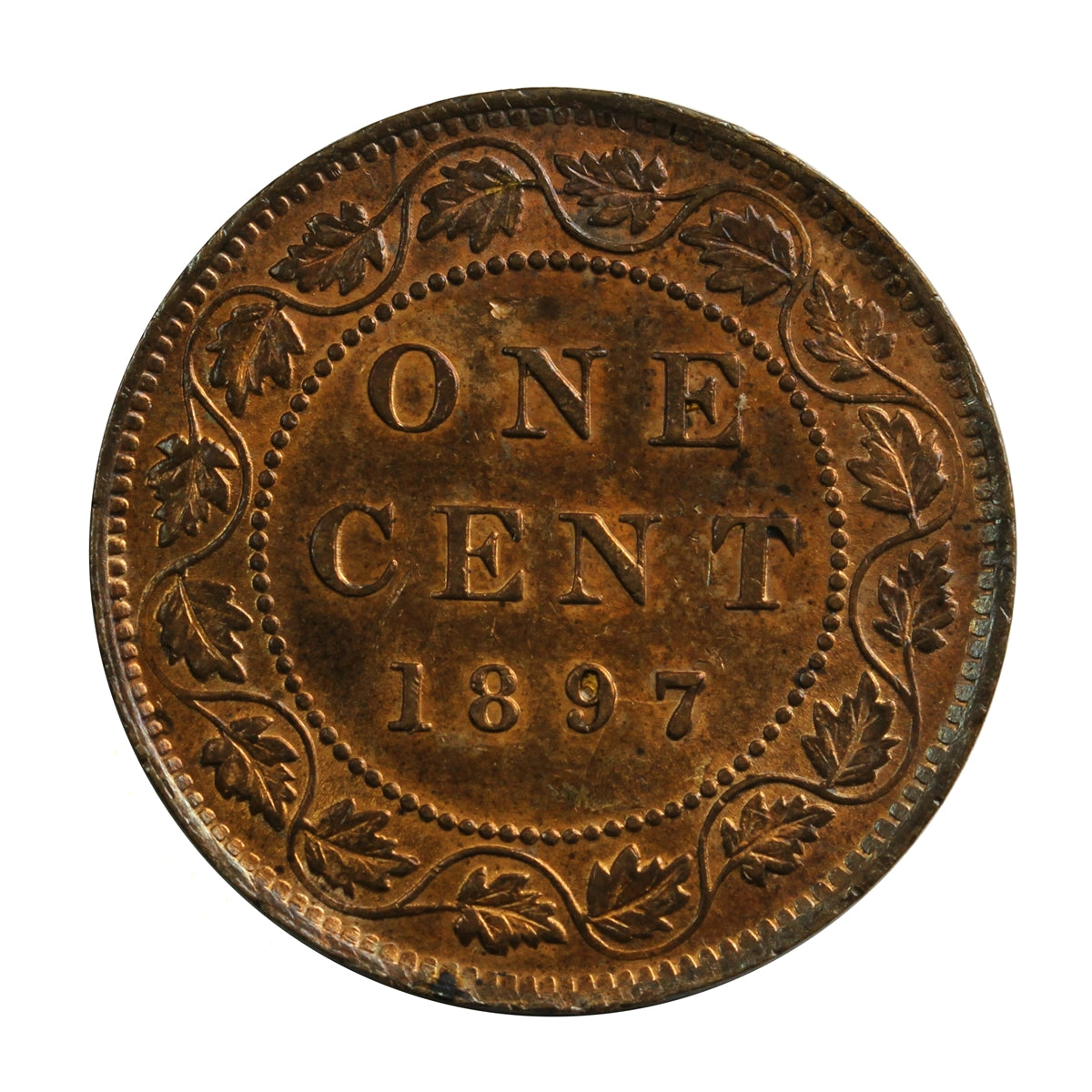 1897 Canada 1-cent Uncirculated (MS60)