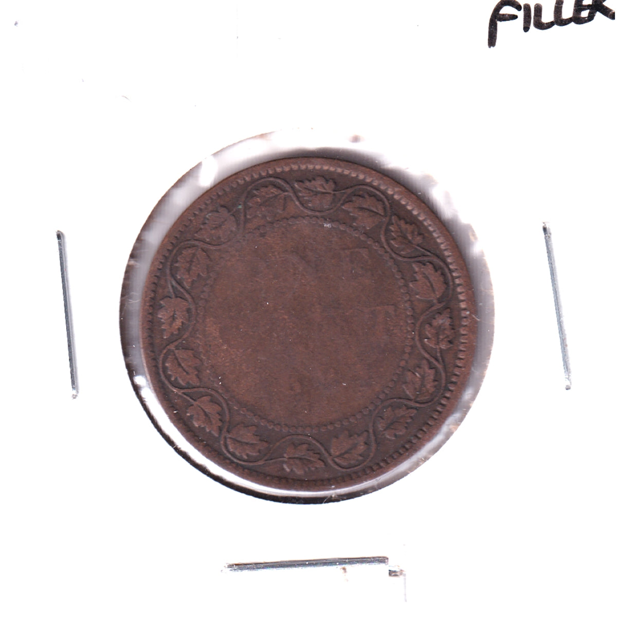 1894 Canada 1-cent Filler