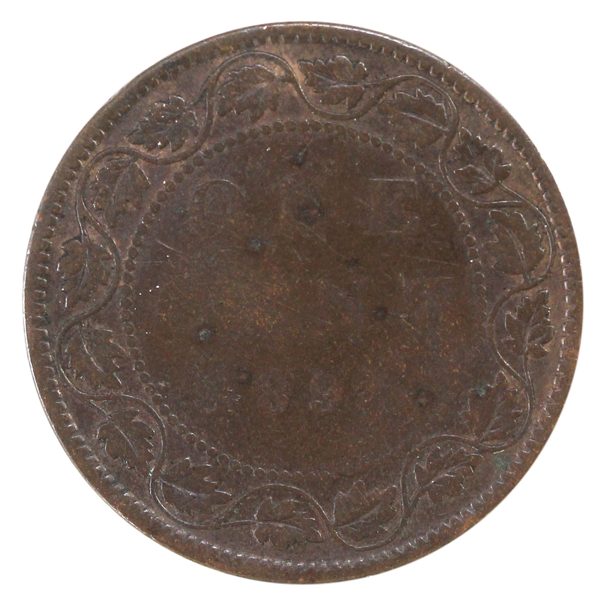 1891 SDSL Obv. 2 Canada 1-cent G-VG (G-6) $