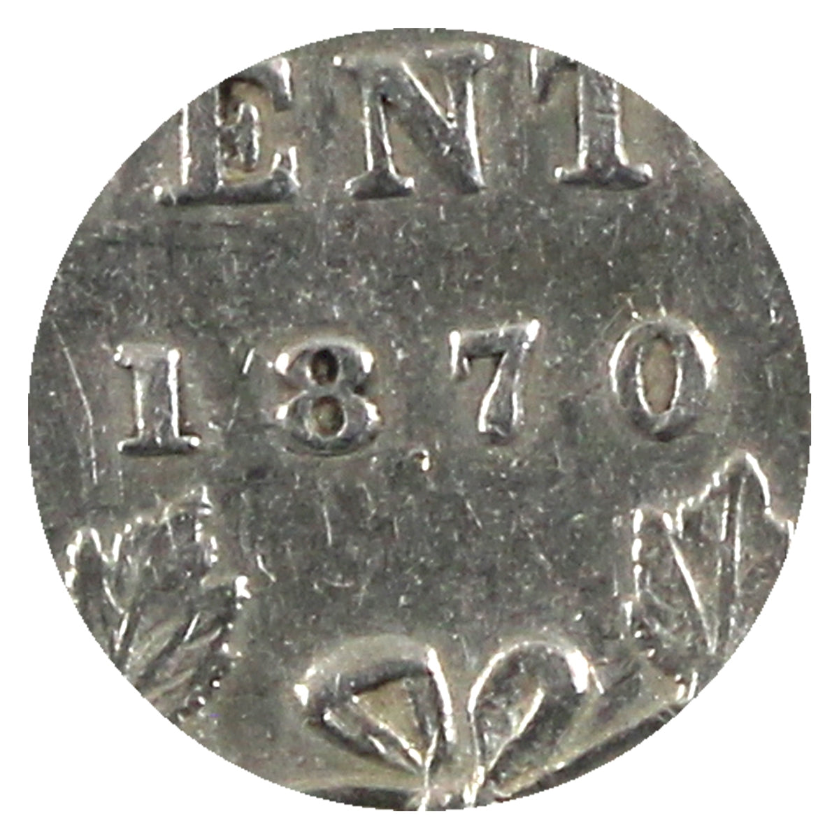 1870 Wide 0 Canada 10-cents VF-EF (VF-30) $