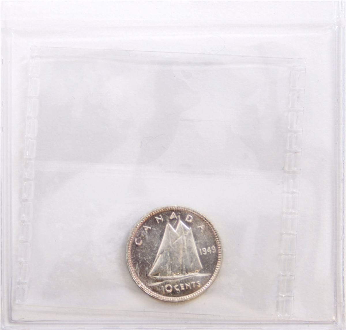 1949 Canada 10-cents ICCS Certified MS-63