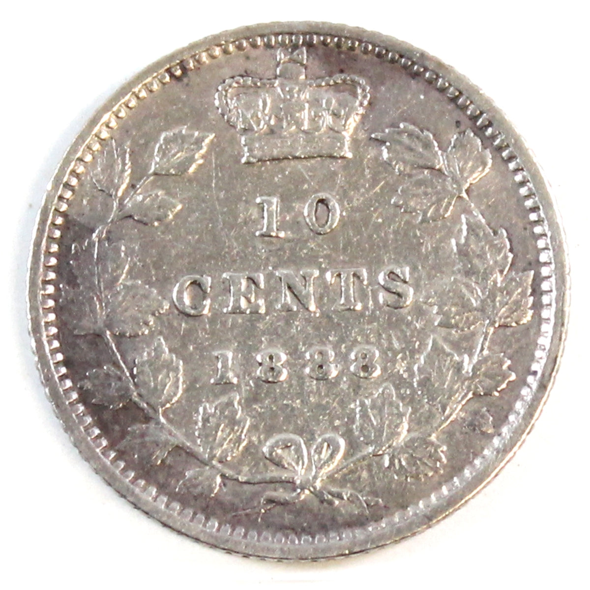 1888 Canada 10-cents Very Fine (VF-20) $