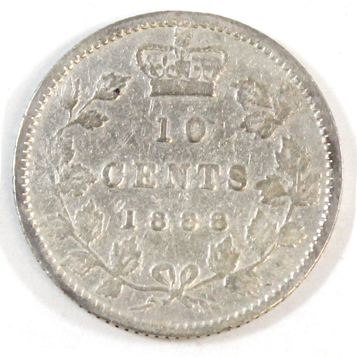 1888 Canada 10-cents VG-F (VG-10)