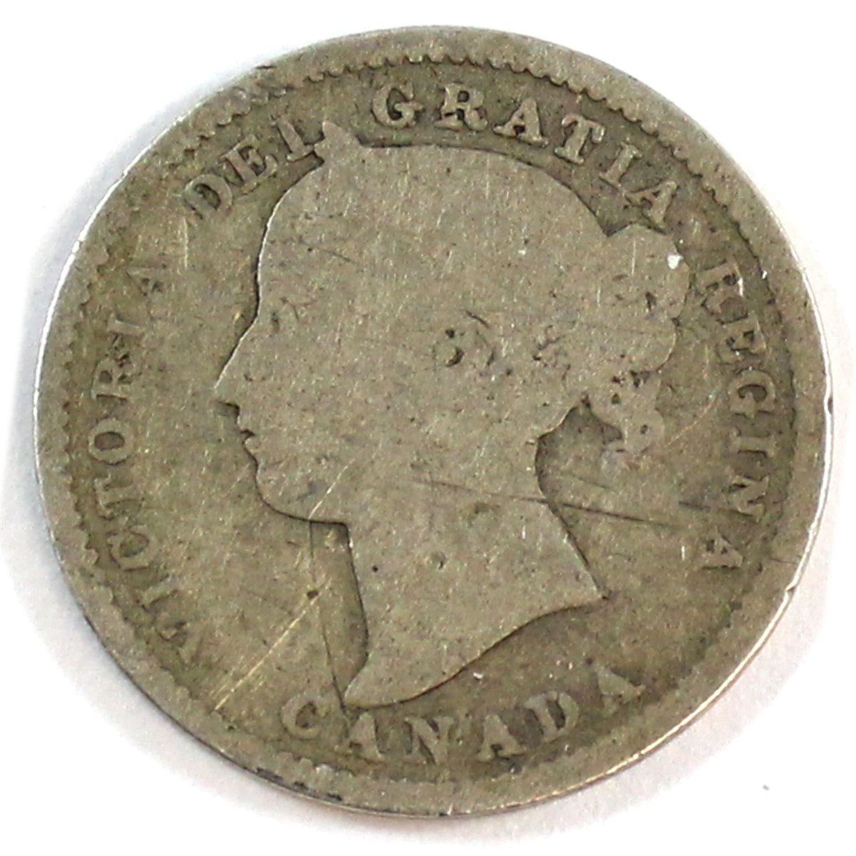 1894 Obv. 6 Canada 10-cents Filler