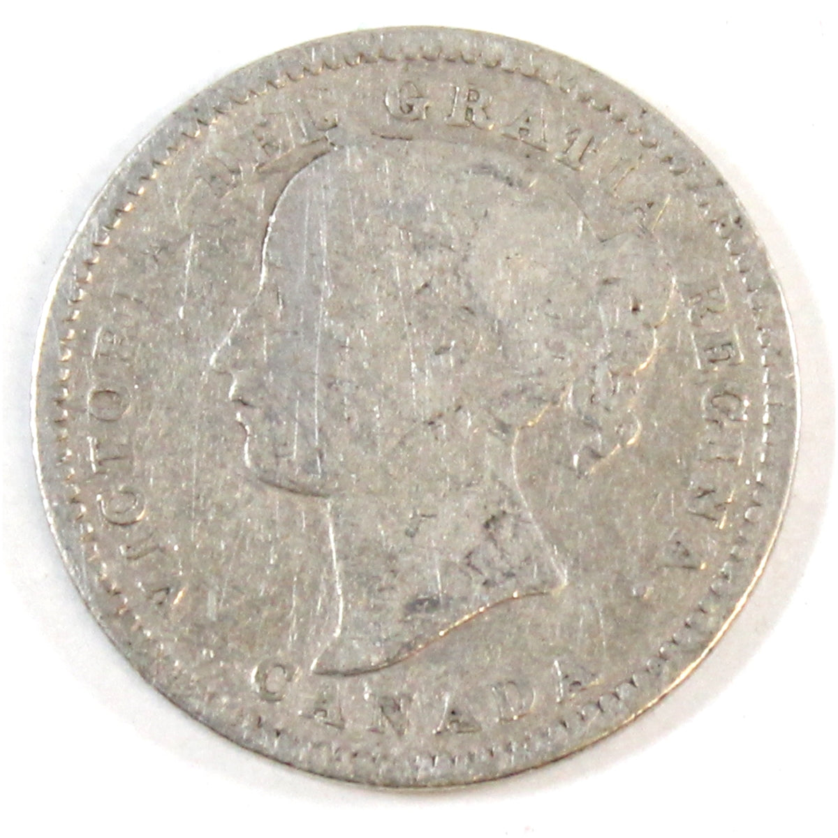 1894 Obv. 6 Canada 10-cents G-VG (G6)