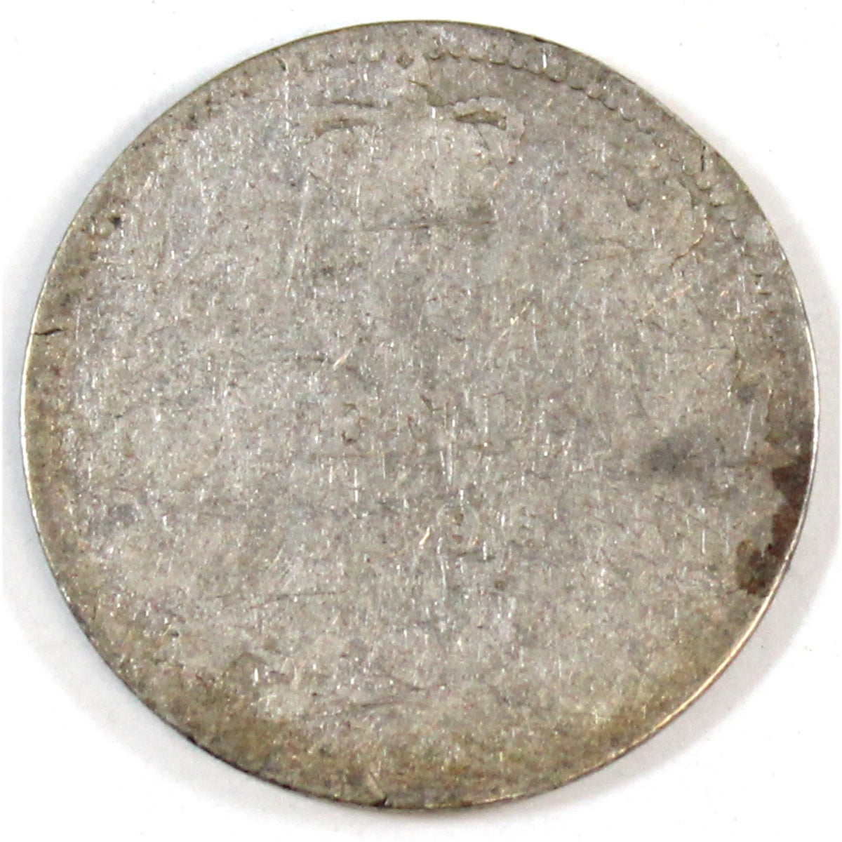 1896 Obv. 6 Canada 10-cents About Good (AG-3)