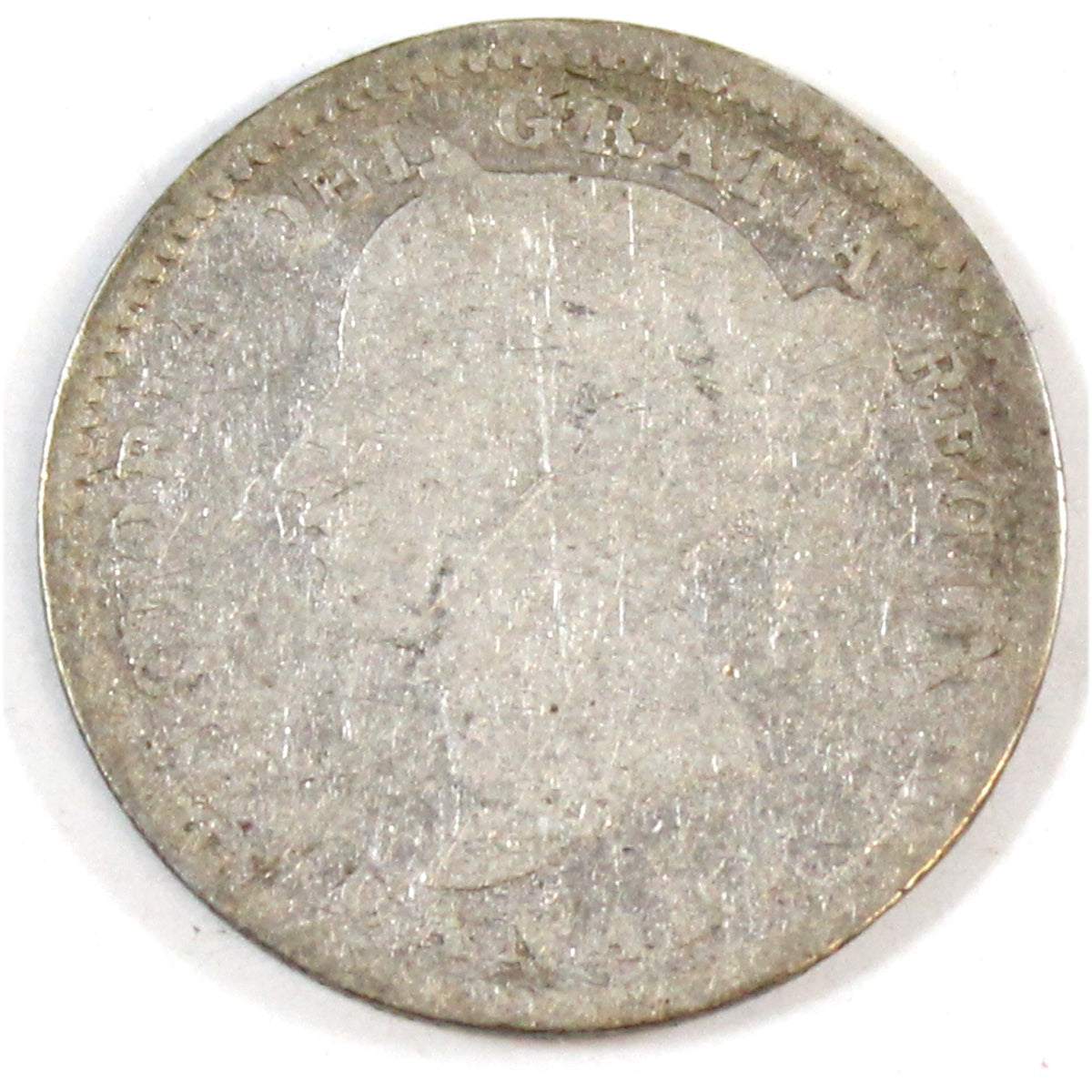 1896 Obv. 6 Canada 10-cents About Good (AG3)