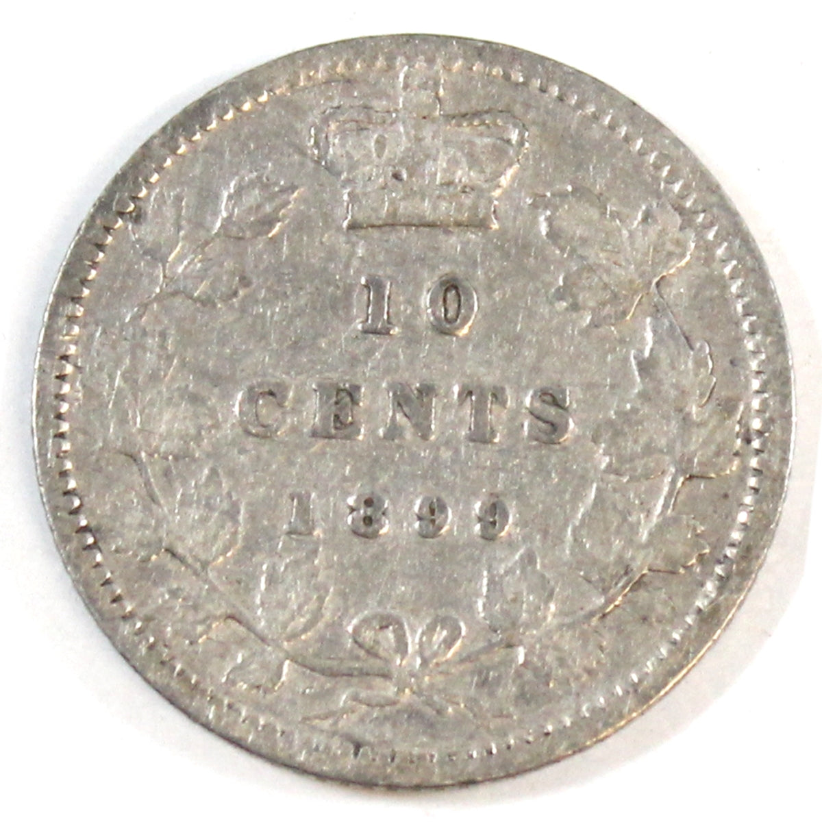 1899 Large 9's Canada 10-cents Very Good (VG-8)