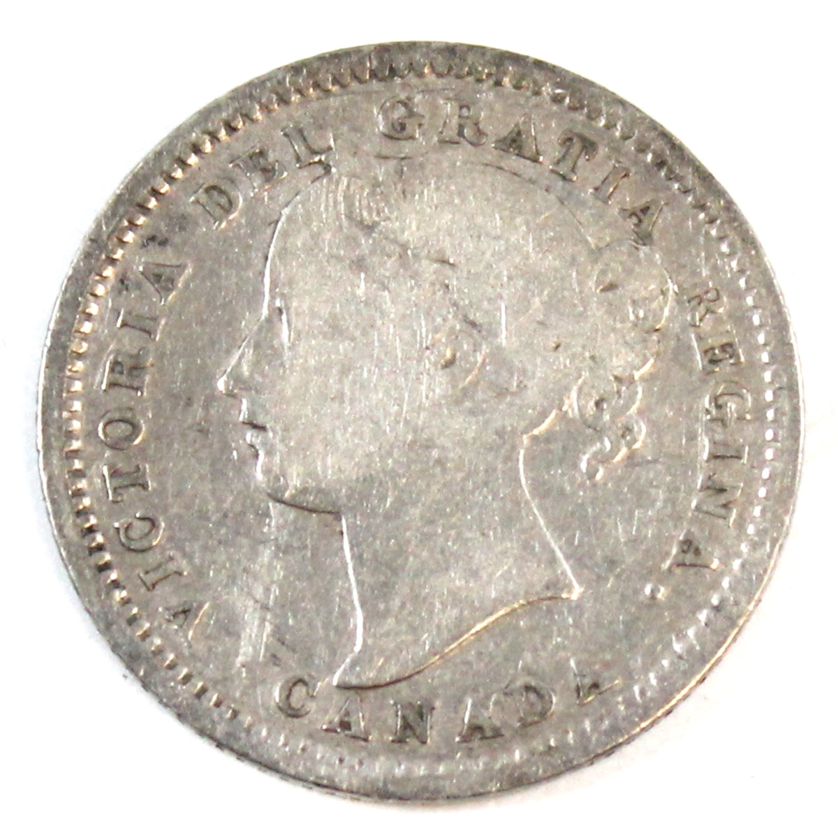 1899 Large 9's Canada 10-cents Very Good (VG8)