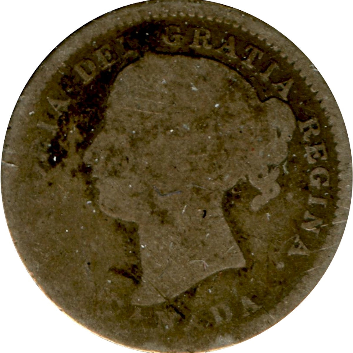 1899 Small 9's Canada 10-cents About Good (AG-3)