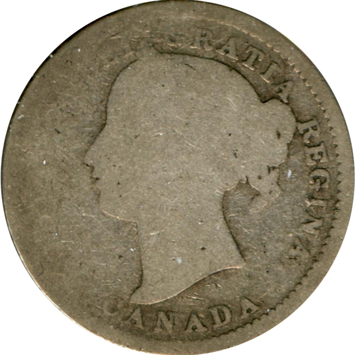 1899 Small 9's Canada 10-cents Filler