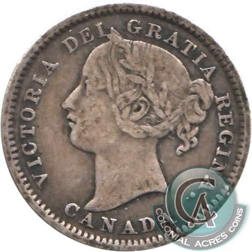 1900 Canada 10-cents Fine (F12)