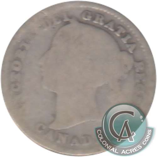 1900 Canada 10-cents About Good (AG3)