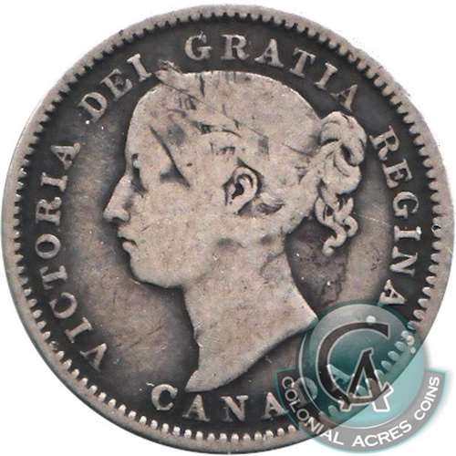 1901 Canada 10-cents G-VG (G6)