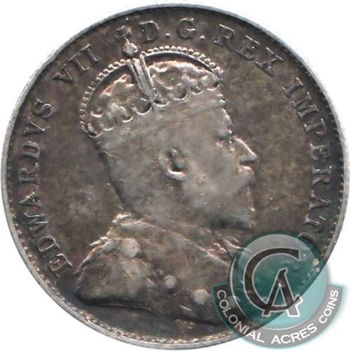 1902H Canada 10-cents F-VF (F-15)