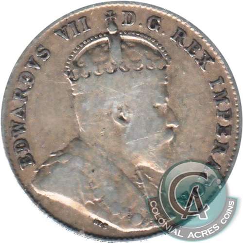 1903 Canada 10-cents VG-F (VG10)