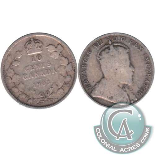 1903 Canada 10-cents G-VG (G6)