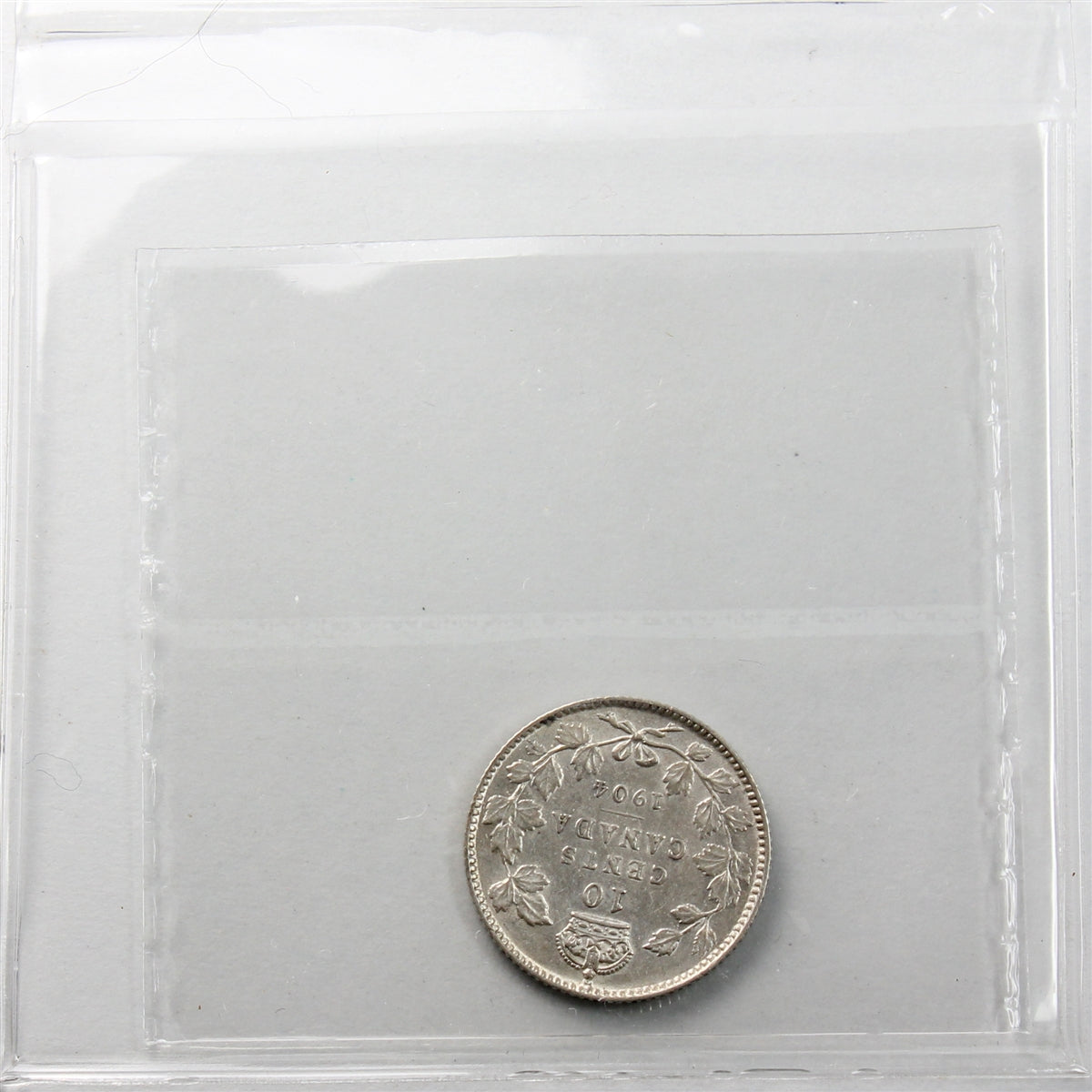 1904 Canada 10-cents ICCS Certified EF-40