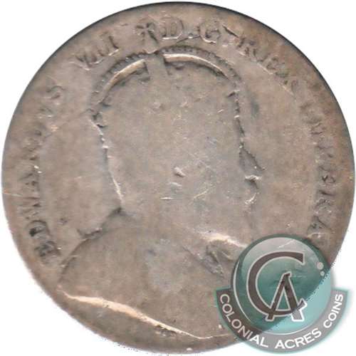 1908 Canada 10-cents Good (G4)
