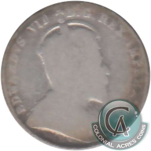 1909 Victorian Leaves Canada 10-cent Good (G4)