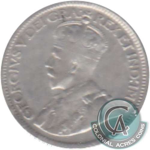 1914 Canada 10-cents F-VF (F15)